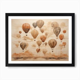 Hot Air Balloons 1 Art Print