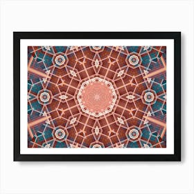 Pattern And Texture From Lines 1 Art Print