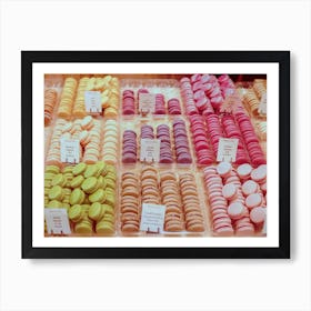 Les Macarons Art Print