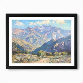 Western Landscapes Sierra Nevada 4 Art Print