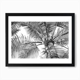 Under The Palms Art Print