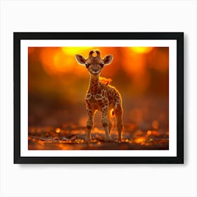 Giraffe Art Print