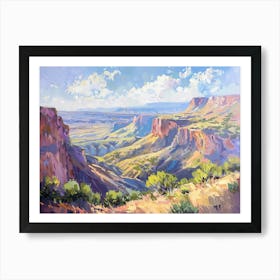 Western Landscapes Chihuahuan Desert Texas 2 Art Print