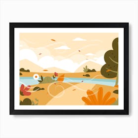 Autumn Landscape 4 Art Print