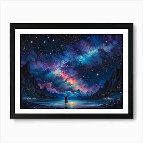 Night Sky 20 Art Print