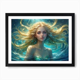 Little Mermaid 5 Art Print