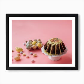 Easter Bundt Cake 2 Art Print