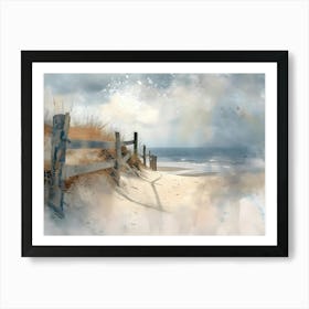 Sand Dunes 7 Art Print