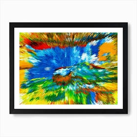 Acrylic Extruded Painting 212 Art Print