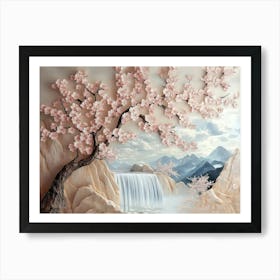 Cherry Blossom Tree 15 Art Print