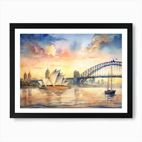 Sydney Harbour Bridge 1 Art Print