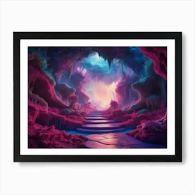 Caves 3 Art Print