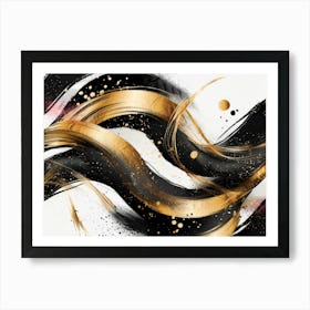 Abstract Painting 1668 Art Print