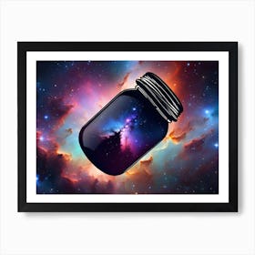 Jar Of Stars Art Print