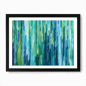 Abstract Painting, Abstract Painting, Abstract Painting 2 Art Print