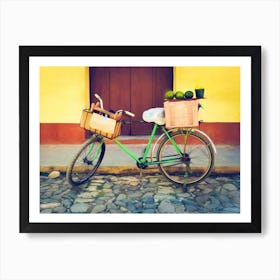 The Fruit Seller'S Bicycle Poster