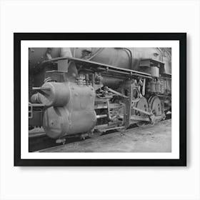 Details Of Engine In The Yard At Big Spring, Texas By Russell Lee Art Print