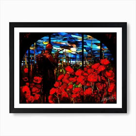 A Soldier Came Home - Lest We Have Forgotten Art Print