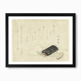 A Comparison Of Genroku Poems And Shells, Katsushika Hokusai 41 Art Print