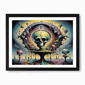 Phantoms Frolic and Jest Art Print