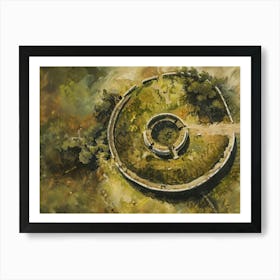 Stone Circle Art Print