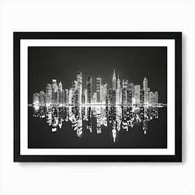 New York City Skyline 9 Art Print