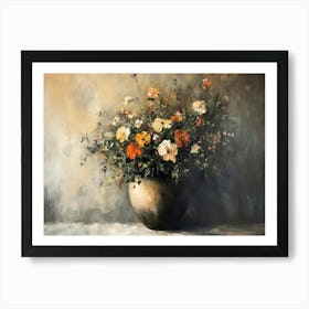 Winter Flowers 6 Art Print