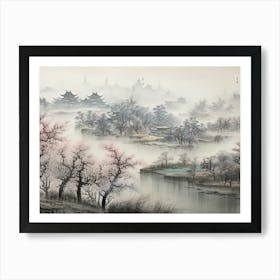 Chinese Landscape Painting 20 Art Print