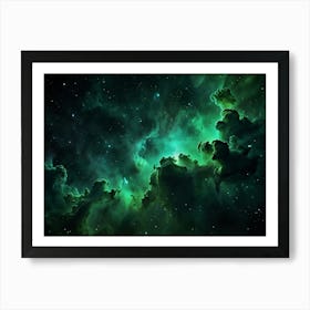 Nebula Art Print