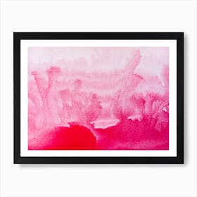 Abstract Watercolor Painting 18 Art Print