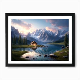 Mountain Reverie 2 Art Print