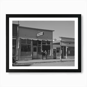 Store, Plentywood, Montana By Russell Lee Art Print