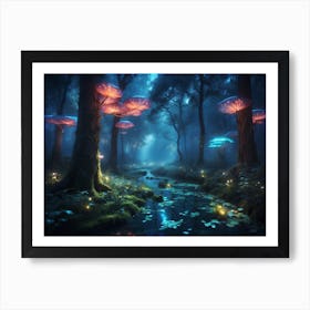 Fairy Forest 3 Art Print