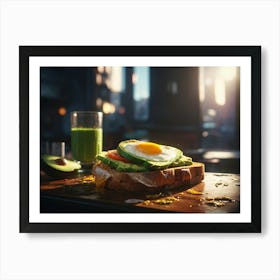 Avocado Toast 15 Art Print