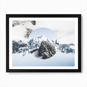 Upside Down Art Print