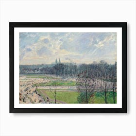 The Garden Of The Tuileries On A Winter Afternoon (1899), Camille Pissarro Art Print