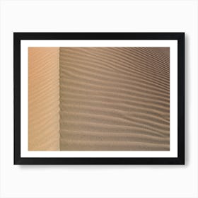 The Edge Of A Sand Dunes Art Print
