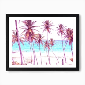 Palm Beach Illustration Art Print