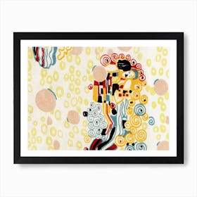 Textile Sample 1, Gustav Klimt Art Print