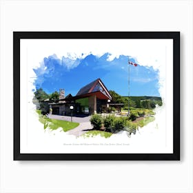 Alexander Graham Bell National Historic Site, Cape Breton Island, Canada Art Print