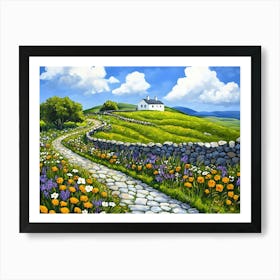 Rolling Hills Of Ireland 20 Art Print