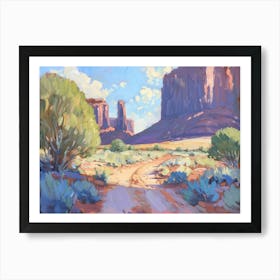 Western Landscapes Monument Valley 9 Art Print