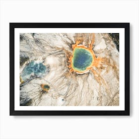 Geothermal Pool Art Print