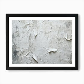 Abstract Vintage Wallpaper Texture Featuring A Closeup Of Crumpled Retro Paper Sheets Interwoven Wi 2 1 Art Print