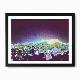 Cityscape At Night 75 By Binod Dawadi Art Print