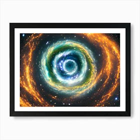 Spiral Galaxy Art Print