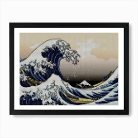 The Great Wave Off Kanagawa – Katsushika Hokusai Art Print