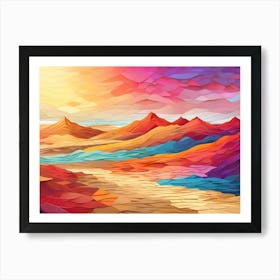 Landscape Painting Art Print