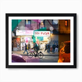 New York Pizza Art Print