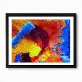 Acrylic Extruded Painting 139 Art Print